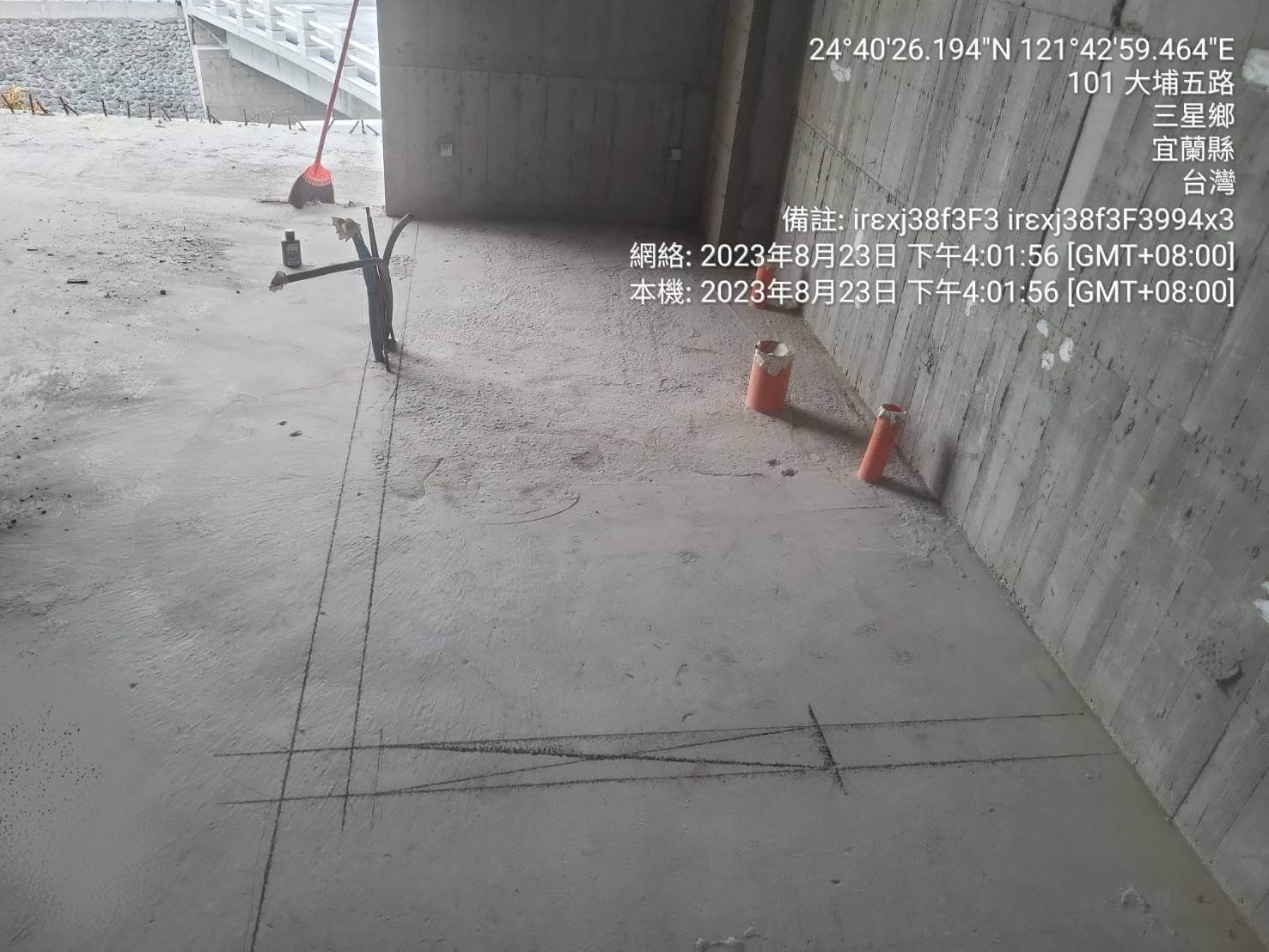 Read more about the article 24_浴室放樣，外部吊線，模板清運